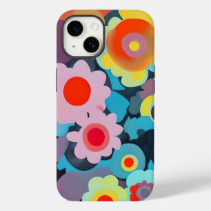 Coque Case-Mate iPhone Fleurs rétro mod 