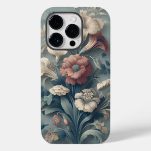 Coque Case-Mate iPhone Fleurs rétro vintages et Motifs classiques