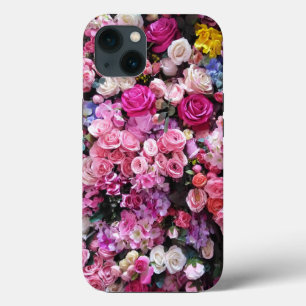 Case-Mate iPhone Case Fleurs Roses colorées élégantes
