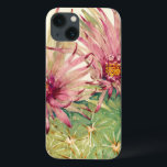 Coques Pour iPhone Fleurs roses de cactus<br><div class="desc">Cactus Pink Blossoms Artiste : Tim OToole</div>