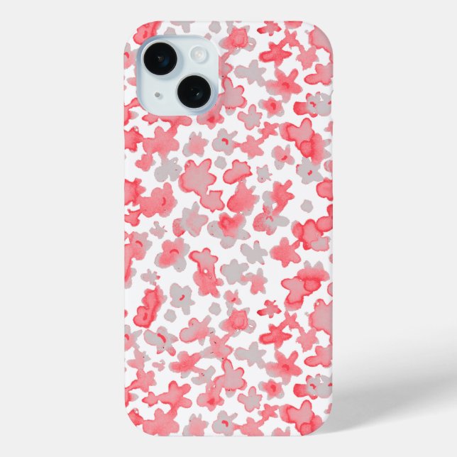 Coques Case-Mate iPhone Fleurs roses Florales (Verso)