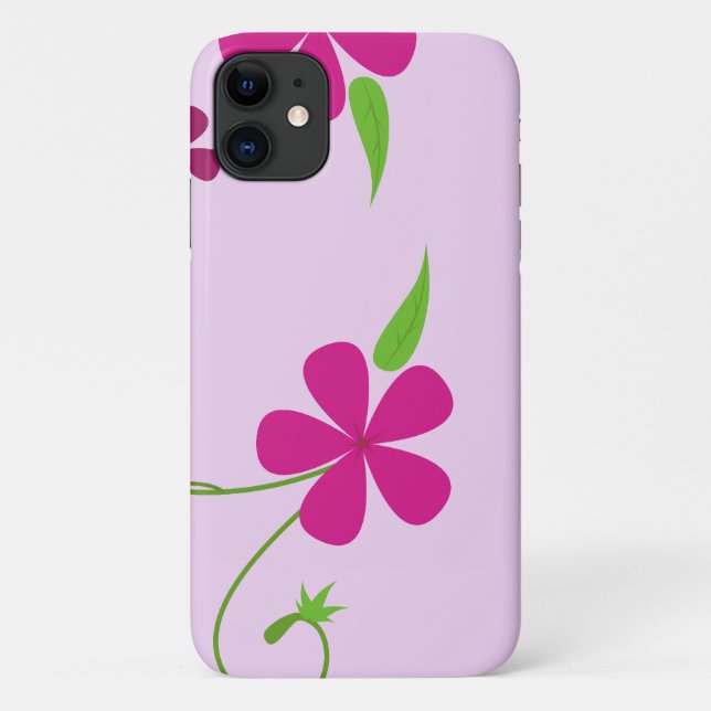 Coques Case-Mate iPhone Fleurs Roses, Motif Floral, Motif De Fleurs (Dos)
