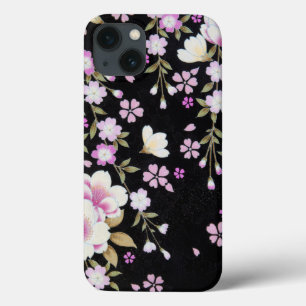 Coques Pour iPhone Fleurs roses tombantes en cascade
