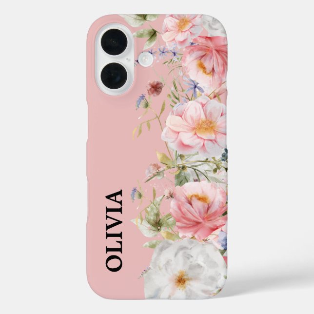 Coques Case-Mate iPhone Fleurs sauvages (Verso)