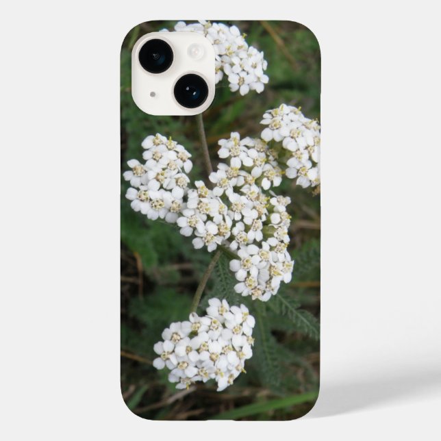 Coques Case-Mate iPhone Fleurs sauvages blancs (Verso)