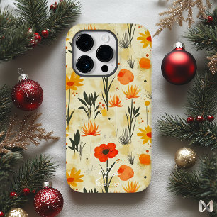 Coque Case-Mate iPhone Fleurs sauvages de bien-être aux tons audacieux et