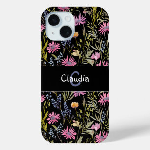Coque Case-Mate iPhone Fleurs Sauvages Jolies Floral Élégant Chic avec Mo