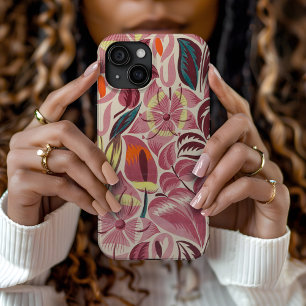 Coque Case-Mate iPhone Fleurs tropicales