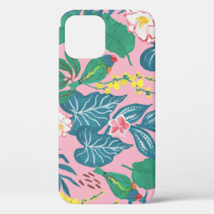 Case-Mate iPhone Case Fleurs tropicales Abstraites, motif de guache pein
