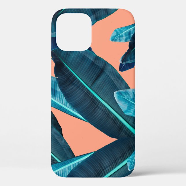 Coques Case-Mate iPhone Fleurs tropicales, arrière - plan sans couture bot (Verso)
