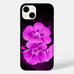 Coque Case-Mate iPhone Fleurs tropicales rose vif