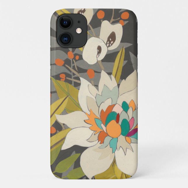 Coques Case-Mate iPhone Fleurs Tropiques Twilight (Dos)