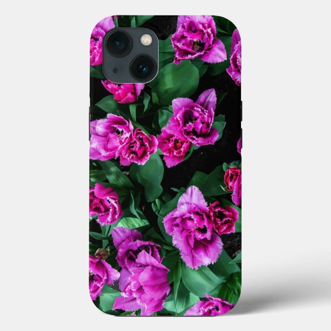 Coques Case-Mate iPhone Fleurs tulipes roses (Verso)