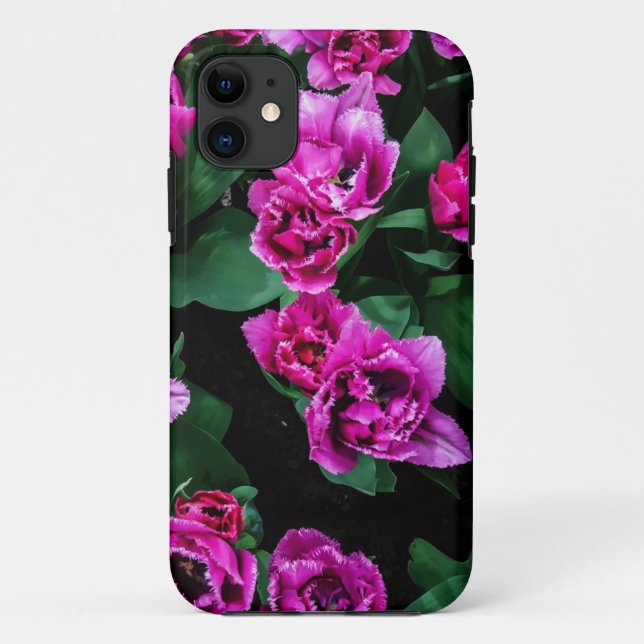 Coques Case-Mate iPhone Fleurs tulipes roses (Dos)
