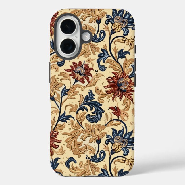Coques Case-Mate iPhone Fleurs Vintage (Verso)