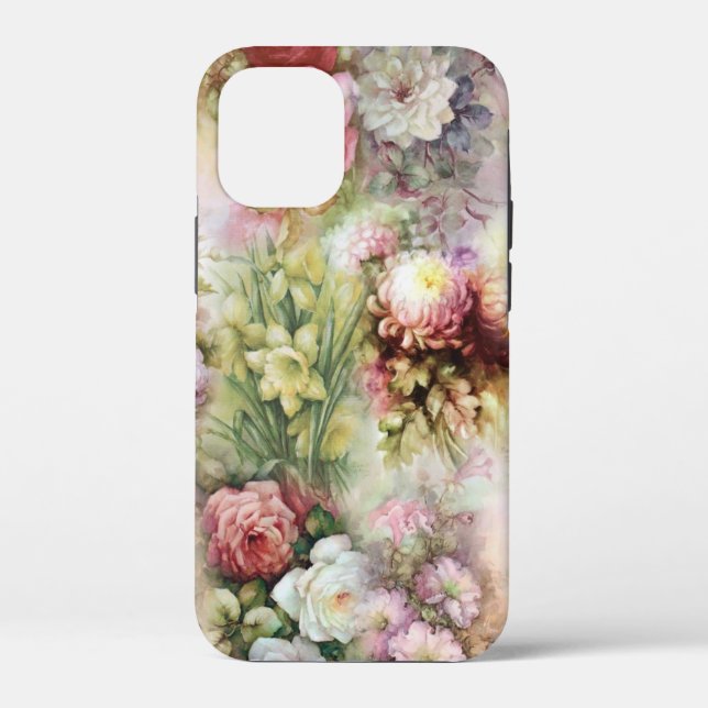 Coques Case-Mate iPhone Fleurs vintages (Verso)