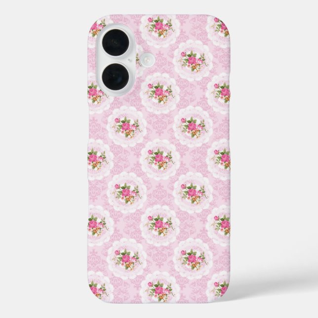 Coques Case-Mate iPhone Fleurs vintages (Verso)