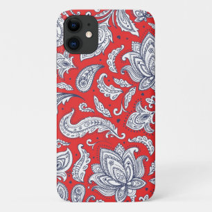 Case-Mate iPhone Case Fleurs vintages rouges mignons motif