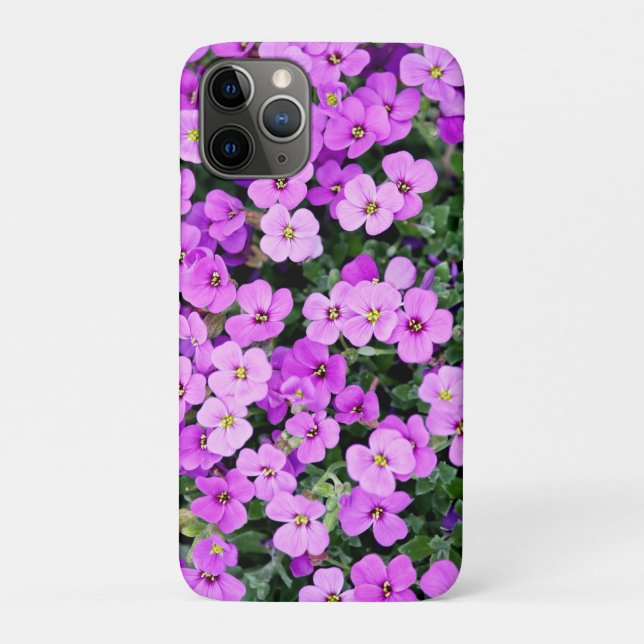 Coques Case-Mate iPhone Fleurs violettes (Dos)