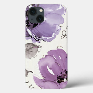 Etui iPhone Case-Mate Fleurs violettes