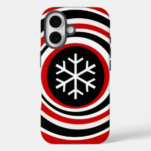 Coque Pour iPhone 16 Flocon de neige