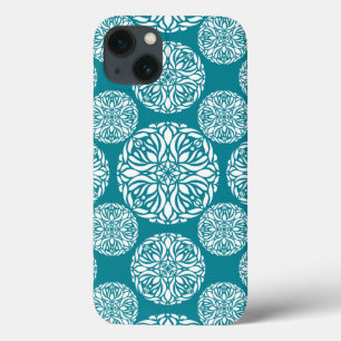 Coque Case-Mate iPhone Flocon de neige floral d'hiver