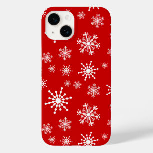 Coque Case-Mate iPhone Flocons de neige blancs