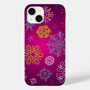 Coque Case-Mate iPhone Flocons Fantaisistes Merveilleux Hiver