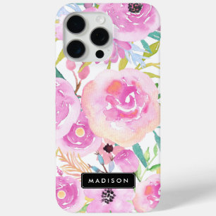 Coque Case-Mate iPhone Floraison d'aquarelles de printemps