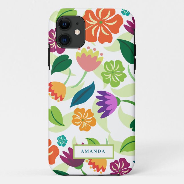 Coques Case-Mate iPhone Floral (Dos)