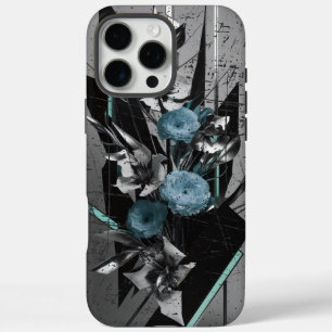 Coque iPhone 16 Pro Max Floral Abstrait - Géométrique et moderne