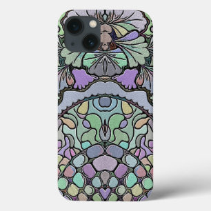 Case-Mate iPhone Case Floral abstrait pansement motif en mosaïque