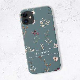 Case-Mate iPhone Case Floral Botanique fleur sauvage Personnalisé