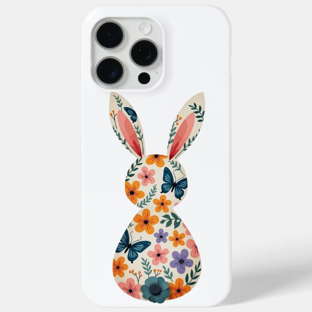 Coques Case-Mate iPhone Floral Butterfly Bunny Phone Case  (Verso)