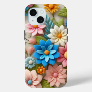Coque Case-Mate iPhone Floral coloré Pastel