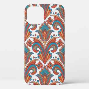 Case-Mate iPhone Case Floral damask coloré transparent motif