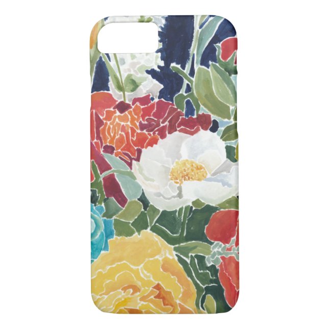 Coques Case-Mate iPhone Floral de minuit I (Dos)