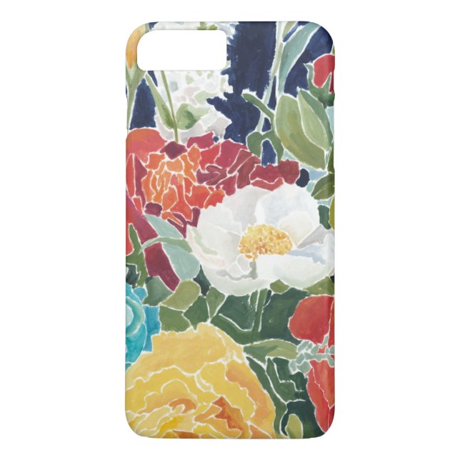 Coques Case-Mate iPhone Floral de minuit I (Dos)