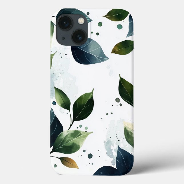 Coques Case-Mate iPhone Floral et Feuille (Verso)