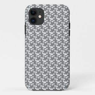 Coques Pour iPhone Floral gris