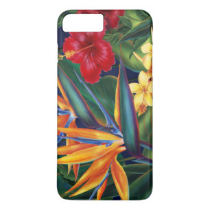 Coque Case-Mate Pour iPhone Floral hawaïen de paradis tropical
