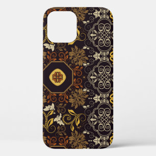 Case-Mate iPhone Case Floral Indien : Coloré Foncé Sans Fil.