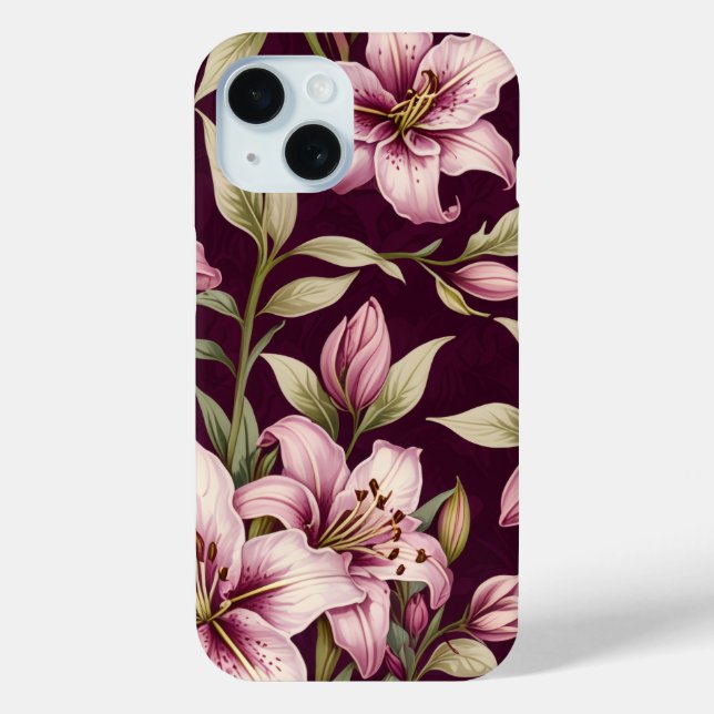 Coques Case-Mate iPhone Floral iPhone case (Verso)