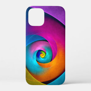 Case-Mate iPhone Case Floral moderne Art Abstrait rose Bleu Motif #17
