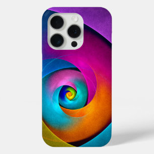 Coque Case-Mate iPhone Floral moderne Art Abstrait rose Bleu Motif #17
