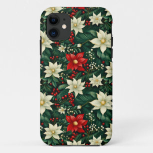 Case-Mate iPhone Case Floral Motif de Noël