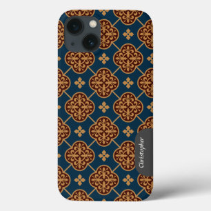Coque Case-Mate iPhone Floral motif médiéval en tuiles CC0910 Augustus Pu