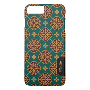 Coque Case-Mate iPhone Floral motif médiéval en tuiles CC0911 Augustus Pu