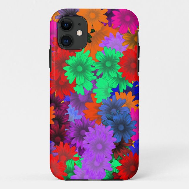 Coques Case-Mate iPhone Floral multicolore (Dos)
