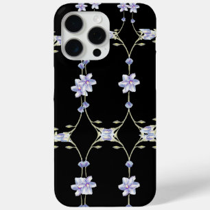 Coque Case-Mate iPhone Floral noir